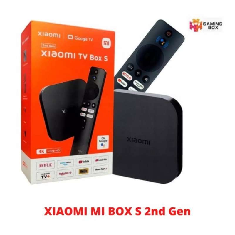 Mi Box 2 Jual Mi Tv Box S 2nd Generation Google Tv 4k Xiaomi Smart Tv Box Di ...