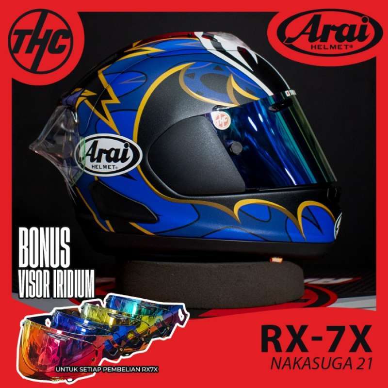 Casque moto intégral Arai RX-7V EVO Nakasuga 4 - Replica - Auto