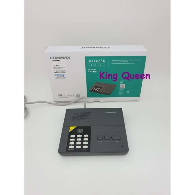 Promo Sale Intercom Master Commax Cm-810 / Interphone Kabel Master ...