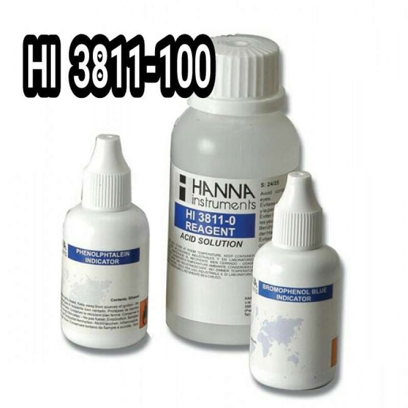 Promo Hanna Instruments Hi-3811-100 Replacement Reagent For Alkalinity ...