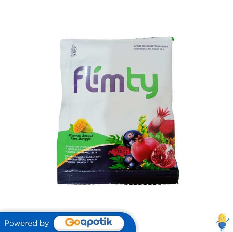 Jual Flimty Rasa Mangga 15 Gram Sachet Di Seller Apotek Baladewa Farma ...