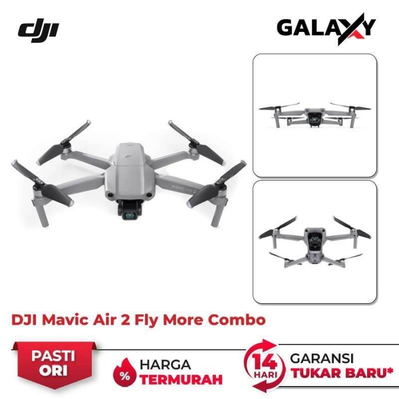 Jual Dji Mavic Air 2 Fly More Combo Hyperlapse 8k Camera Drone Garansi ...