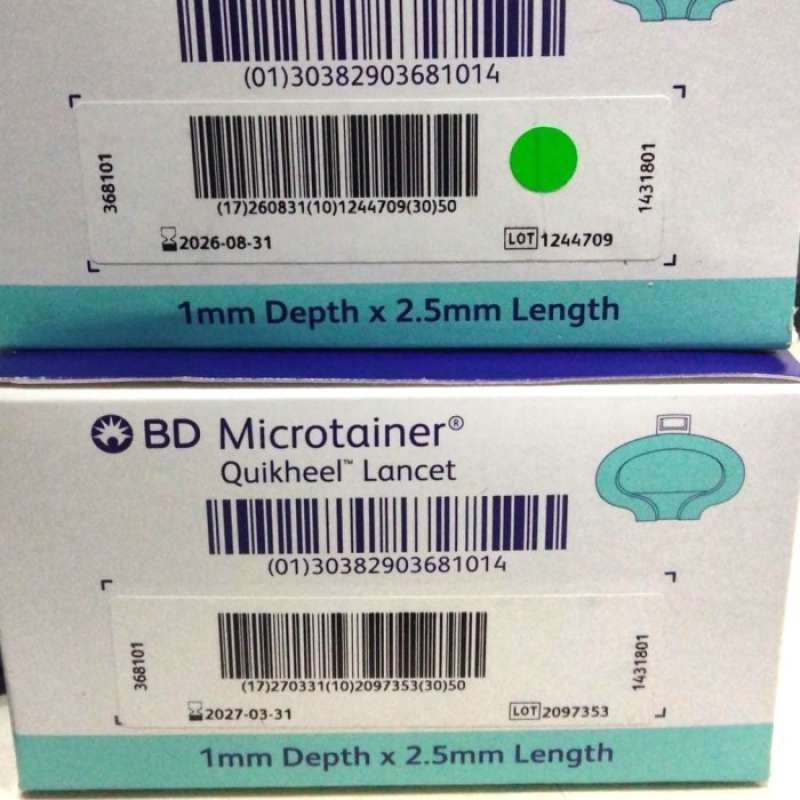 Promo Quickheel Lancet 50ea Bd Vacutainer Diskon 23% Di Seller Albeta ...