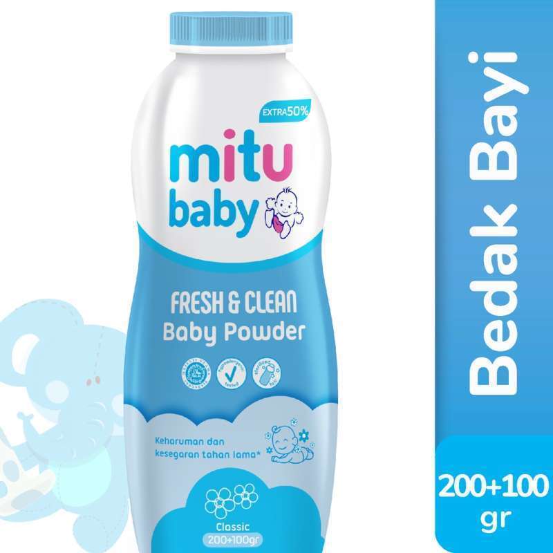 Blue Baby Powder Jual Mitu Baby Powder Blue 200gr 100% X 36 Pcs