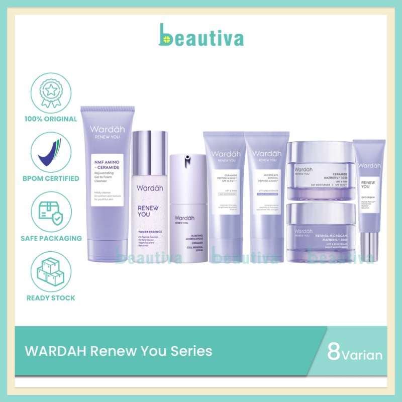 Jual Wardah Renew You Anti Aging Series Di Seller Beautiva Skincare ...
