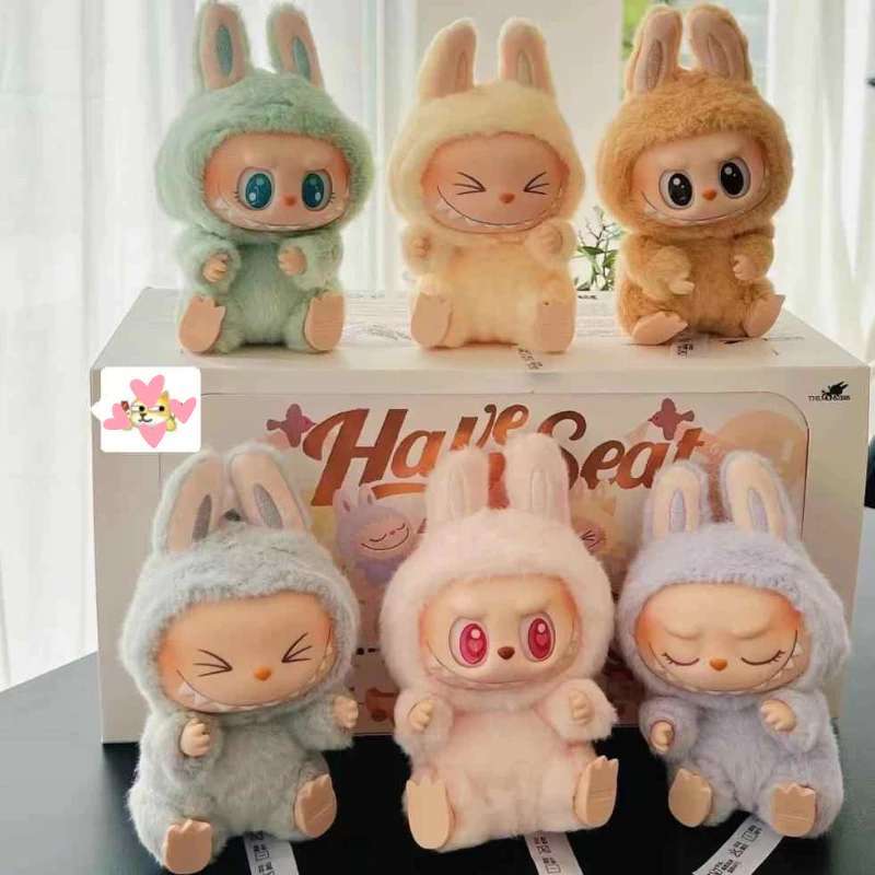 正規品⭐️LABUBU Have a Seat HEHE ZIZI SISI Labubu The Monsters Have a Seat SISI Vinyl Plush | Pop Mart