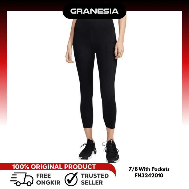 (Granesia) Nike Women's High-Waisted 7/8 Leggings|Legging Yoga Gym Lari  Wanita