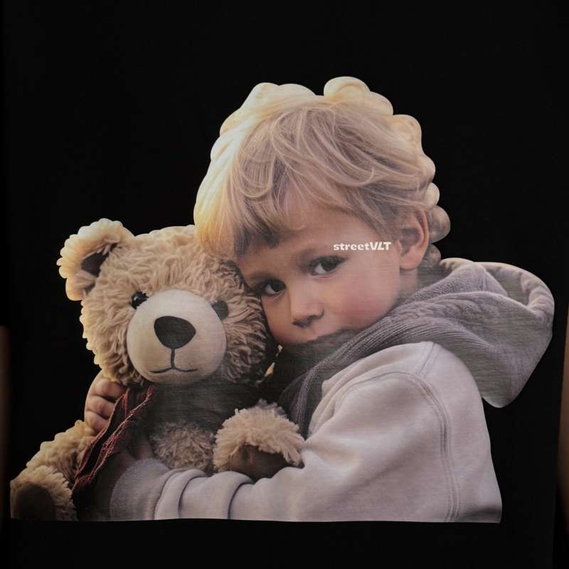 Jual Adlv Baby Face Bear Doll Hug Short Sleeve T-shirt Acme