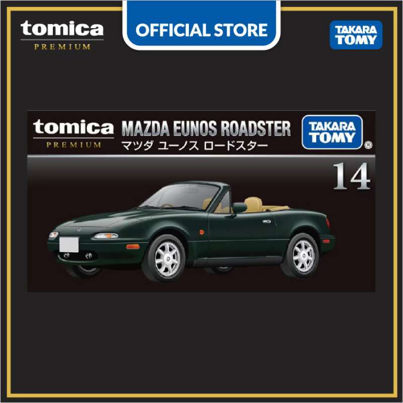 Jual Tomica Premium #14 Mazda Mx-5 Eunos Roadster Na (green) Di