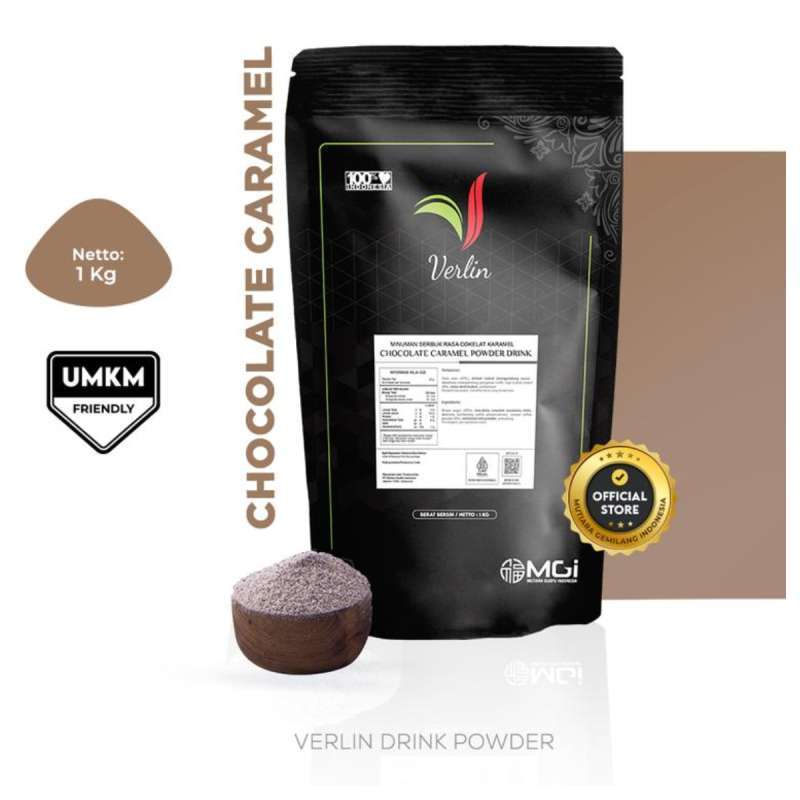 Jual Bubuk Minuman Verlin Drink Powder Chocolate Caramel 1kg Verlin ...