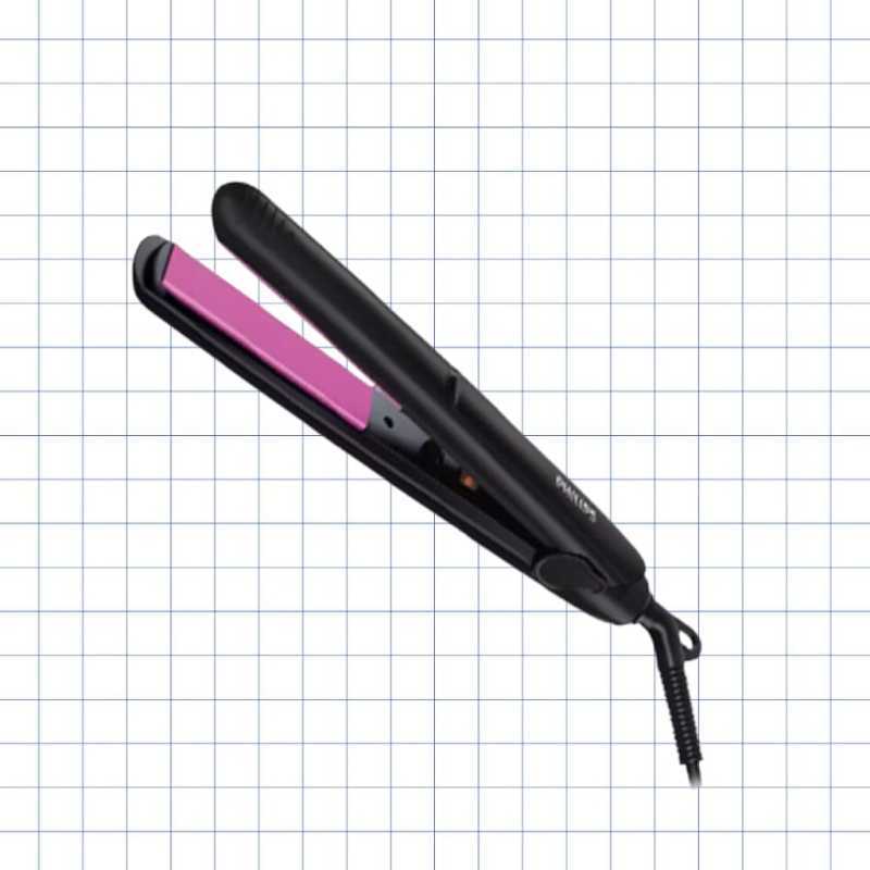 Philips Straightener StraightCare Essential Catokan Rambut Rambut  Lurus dengan Perlidungan Keratin Teknologi HP8401/00