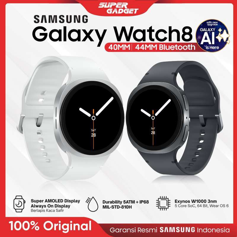 Samsung Galaxy Watch 40mm 44mm Bluetooth Jam Smartwatch Watch8
