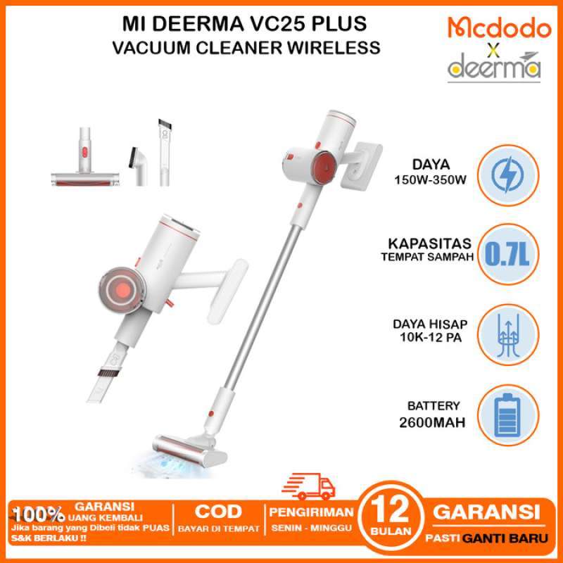 Promo Deerma Vc80 Dx1000 Vacuum Cleaner Handheld 2 In 1 Penyedot Debu