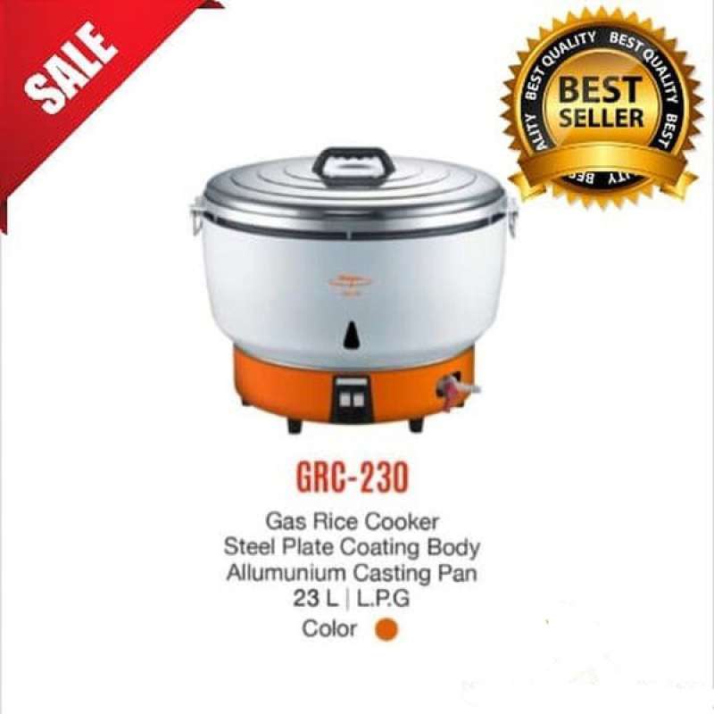 Promo Maspion Rice Cooker Gas GRC230 /Gas Cooker LPG 23Liter Diskon 92