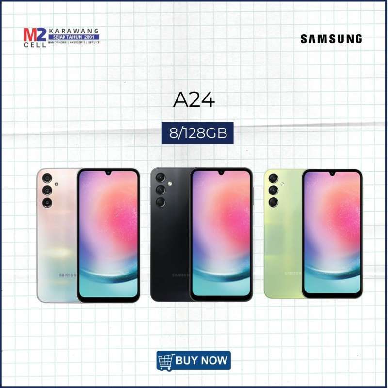 Jual Samsung Galaxy A24 8/128 Gb [garansi Resmi] Di Seller M2 Cellular ...