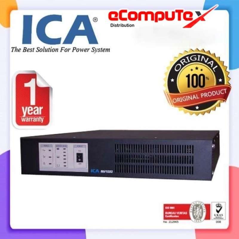 Jual INVERTER ICA INV-1000 INV1000 1000VA RACK MOUNT INVERTER GARANSI ...