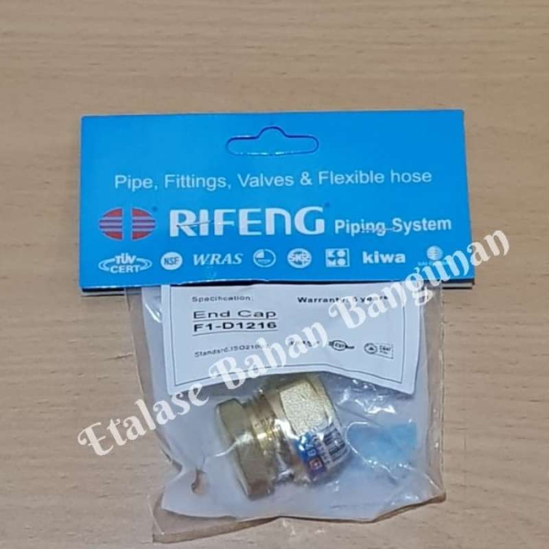 Fitting Rifeng Small Box Jual End Cap 1216 Atau Dop Rifeng 16mm Fitting Pipa Air Panas Flexi ...
