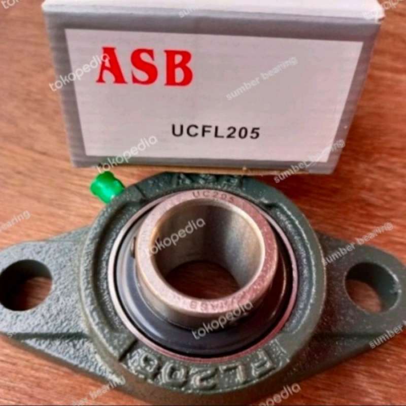 Promo Flange Bearing UCFL 205 as 25 mm merk ASB Diskon 17 di Seller
