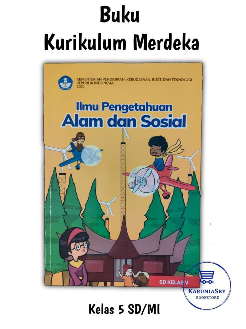 Jual Buku Paket Kelas 5 SD Kurikulum Merdeka Revisi 2021 Terbaru - IPAS ...