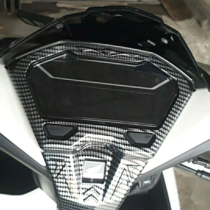 Promo cover speedo speedometer km carbon vario 150 125 led all new