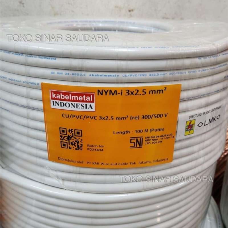 Promo Kabel NYM 3x2.5 3x2,5 3x2.5mm 3x2,5mm KabelMetal Kabel Metal 100M