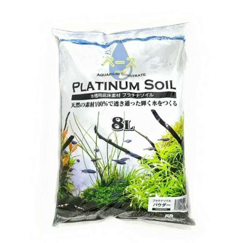 Promo Platinum Soil Japan 8L Jepang Aquascape Substrate Soil Aquarium Diskon 33 di Seller DENTA