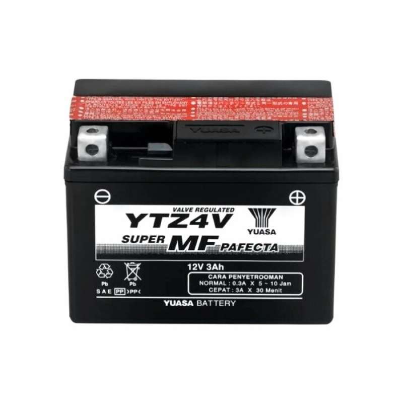 Jual Aki Motor Yamaha Xabre 150, Freego, MX King, Xride Yuasa YTZ4V MF