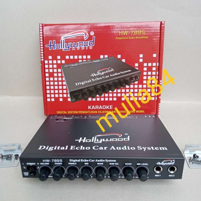 Promo Parametric/Parametrik preamp Equalizer Hollywood HW-789S ...