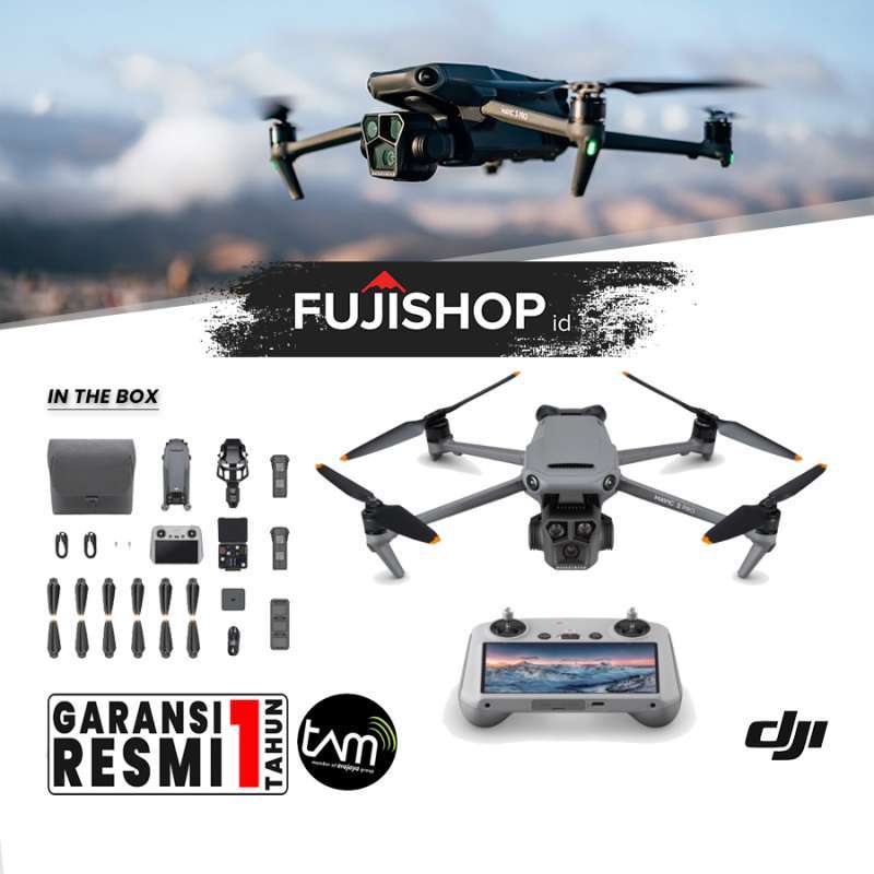 Promo Dji Mavic 3 Pro Fly More Combo Rc Hasselblad Camera Drone Garansi ...