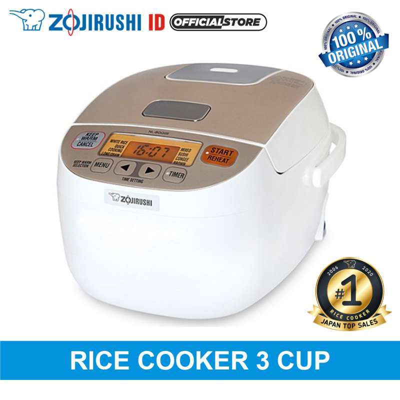 Promo Zojirushi Nlbgq05 Rice Cooker Digital Fuzzy Logic [0.5