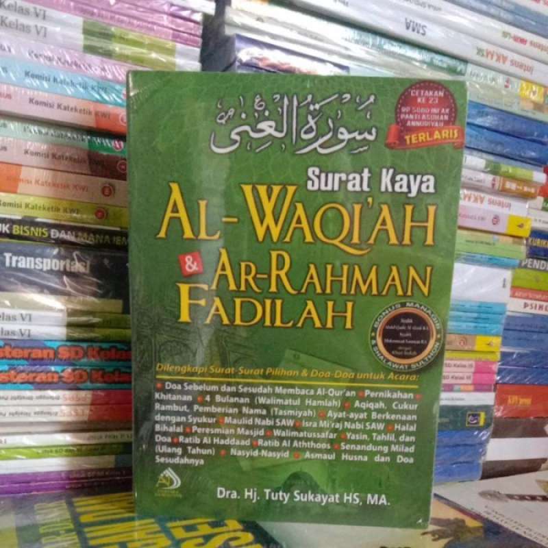 Promo Surat Kaya AL - WAQIAH & AR-RAHMAN FADILAH Cetakan Ke 23 Diskon 23% di Seller Sukses Jaya