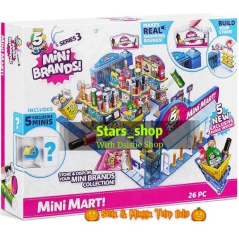 Promo Zuru 5 Surprise Mini Brands Mini Mart With Sound Original