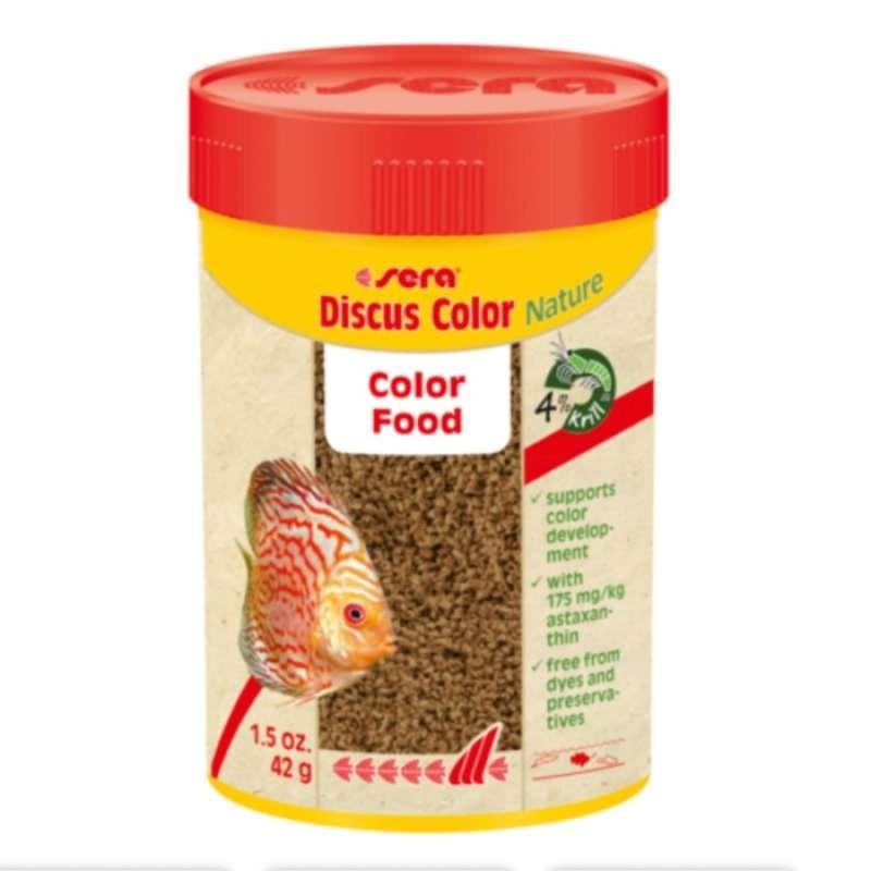 Promo Sera Discus Color Food Nature Makan Pewarna Ikan Discus