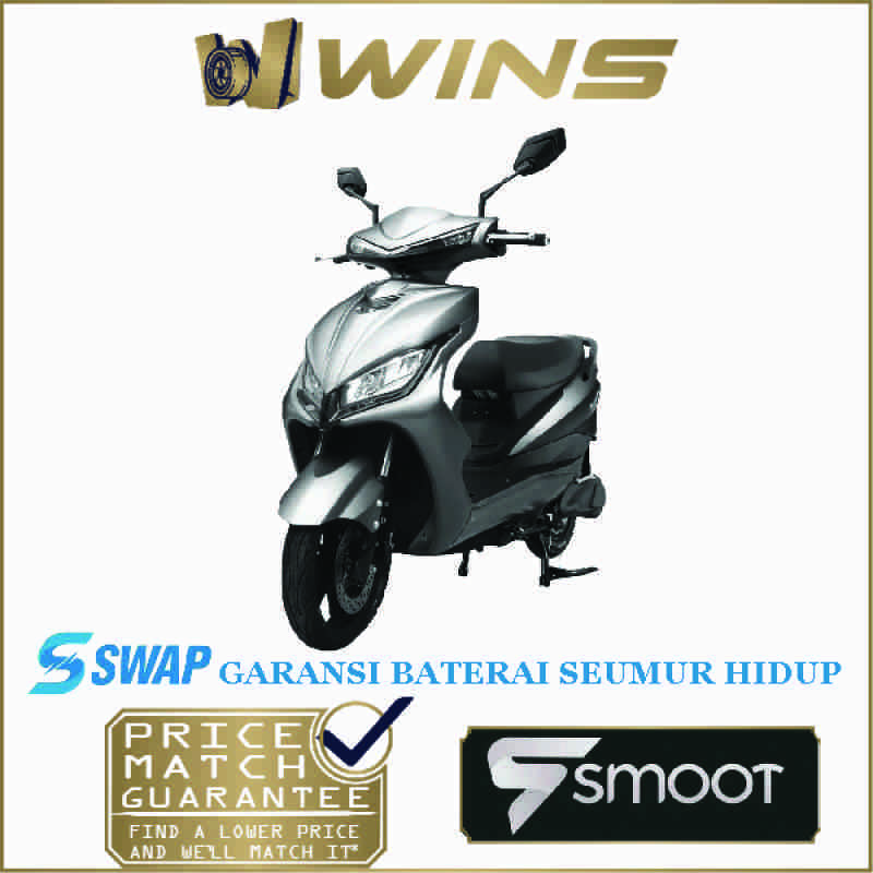Jual Smoot Tempur Facelift Generasi Ke 3 Motor Listrik Lithium Ion