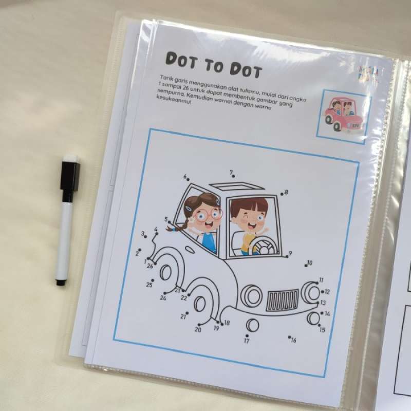 Promo Worksheet Tematik Kendaraan - Lembar Kerja Aktivias Anak Paud