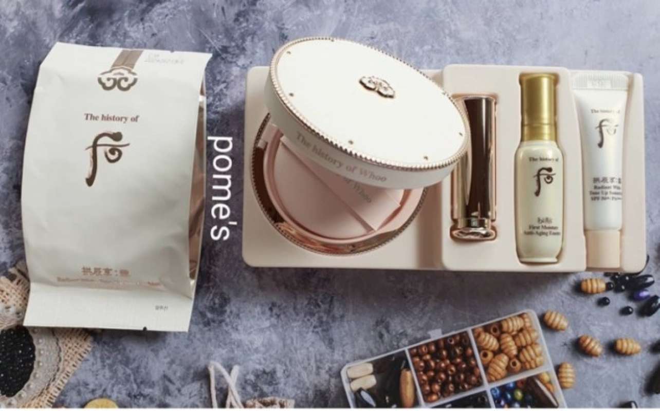 Jual The History Of Whoo Seol Radiant White Tone Up Sun Cushion di