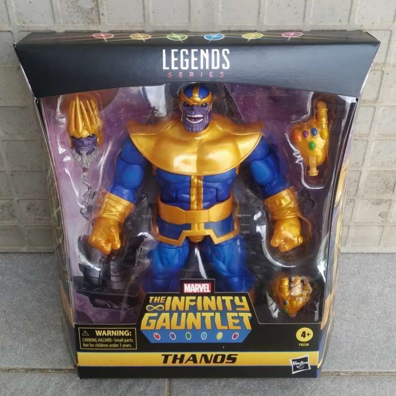 Promo HASBRO MARVEL LEGENDS THANOS THE INFINITY GAUNTLET DELUXE SET ...