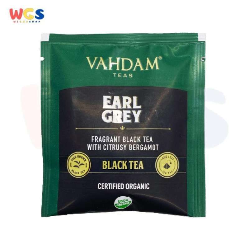 Jual Vahdam Teas Earl Grey Citrus Black Tea 100 Natural 30g di Seller