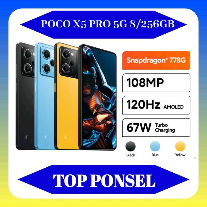 Poco X5 Pro 5G - Harga dan Spesifikasi Terbaru Agustus 2024 | Blibli