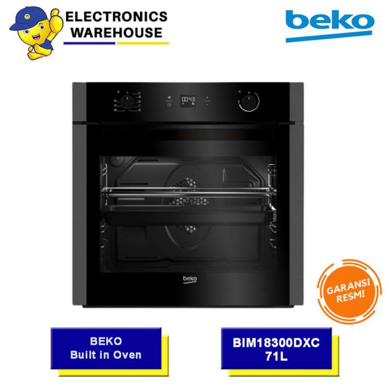 Promo Beko Built In Oven 71 Liter Bim18300Dxc Oven Listrik Tanam Diskon