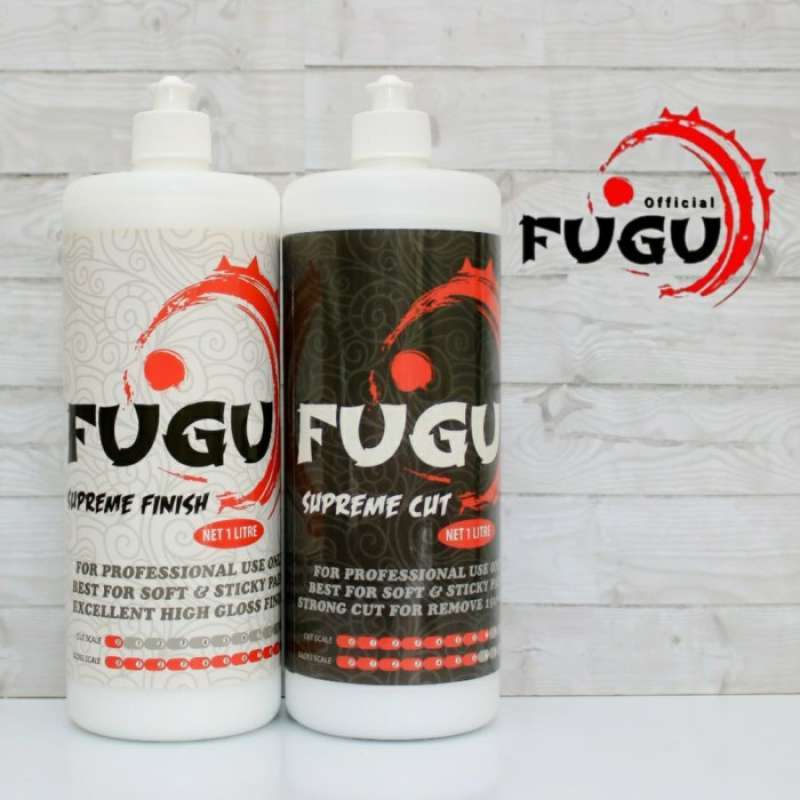 Jual FUGU cut dan FUGU finish obat poles compound polishing set dan