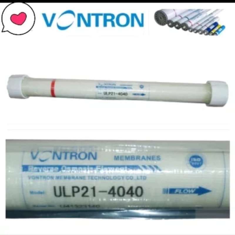 Jual Membran Ro ULP21-4040 2000 GPD Vontron Membrane Ro Vontron ULP ...