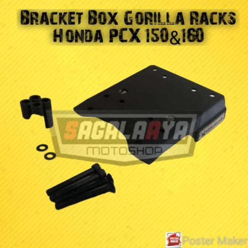 Bracket Top Box Reed Promo Bracket Top Box Honda Pcx 150 Pcx 160 Gorillaracks Original ...