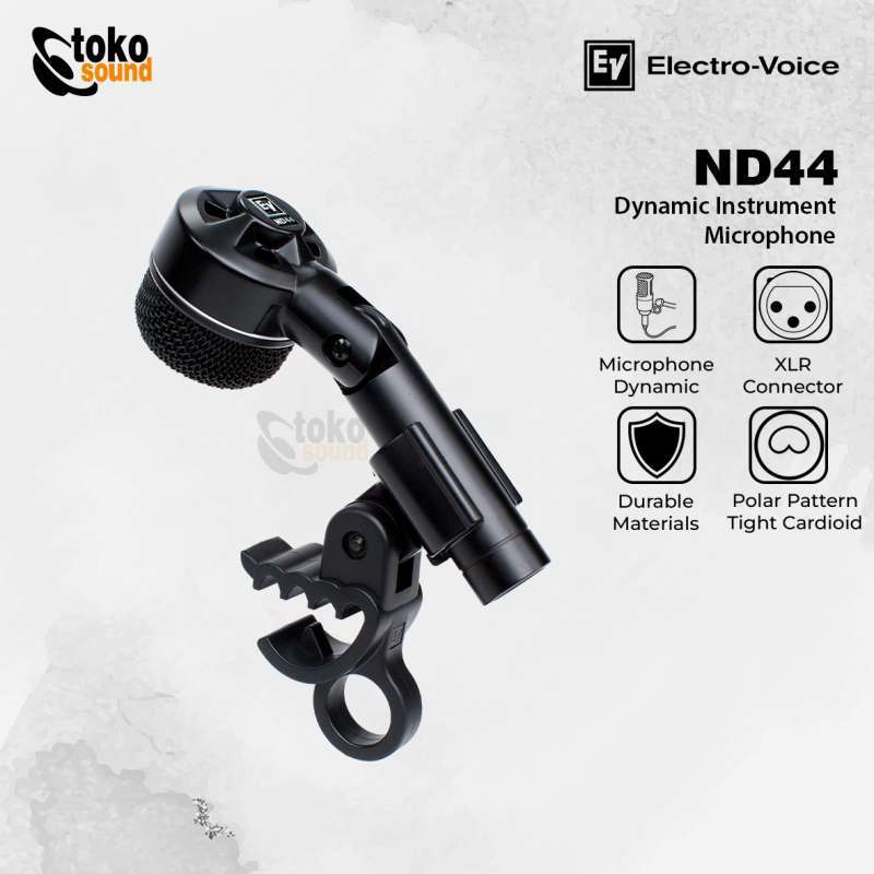 Dynamic Mic Instrument Large Diaphragm Instrument Mic Electro-Voice ND44 Dynamic Instrument ...