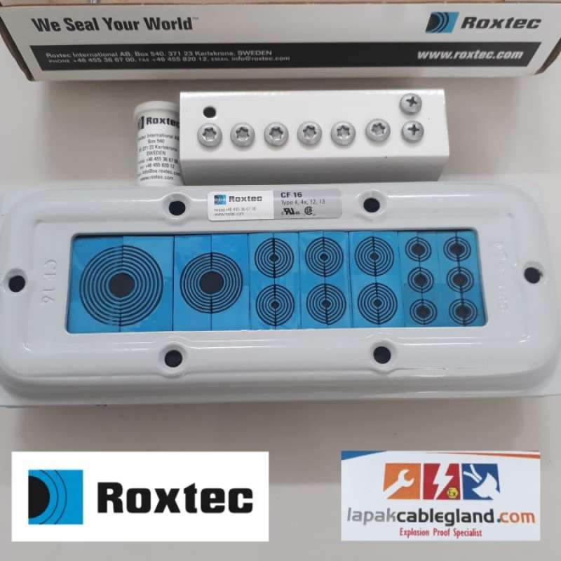 Mct Riser Box Promo ROXTEC MCT Multi Cable Transit CF 16 buat junction box Diskon 23% ...