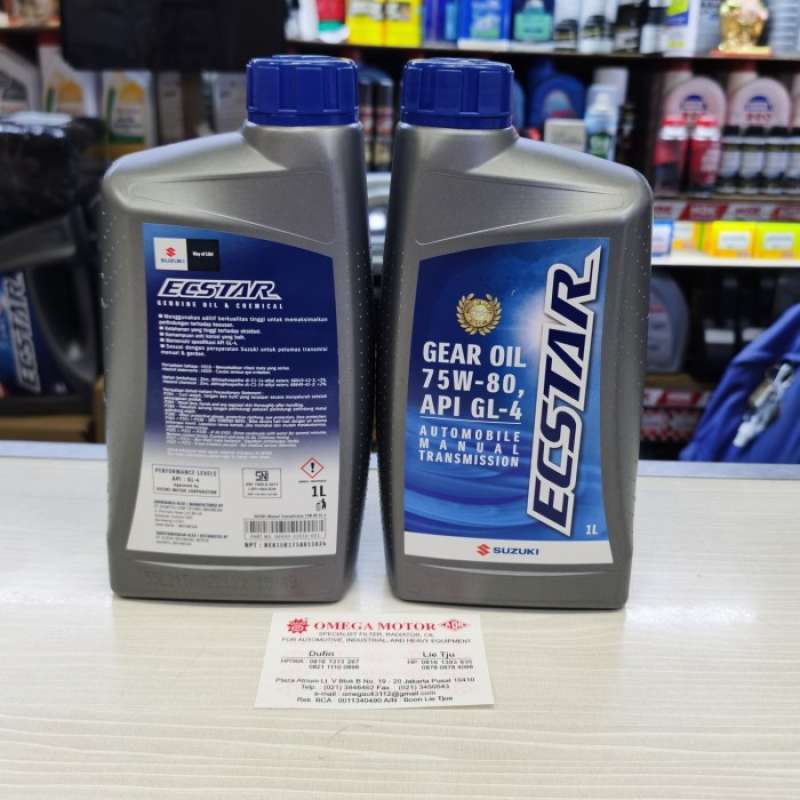 Promo Ecstar 75W80 Gl4 Suzuki Sgo(Oli Transmisi Manual)1Liter Original ...