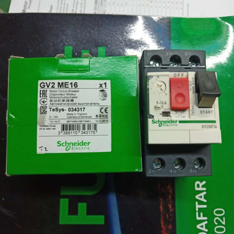Jual Motor Circuit Breaker GV2ME16 Schneider Original Made In Thailand - Jakarta Pusat - CAHAYA - Foto 9