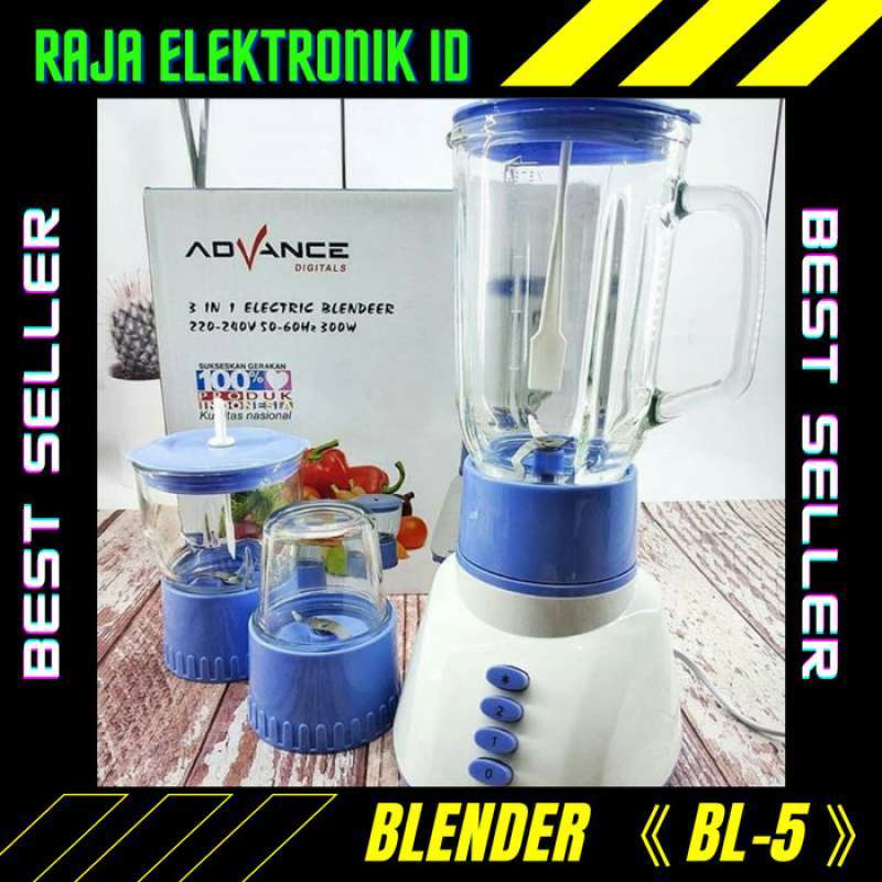 Promo Blender Advance Bl-5 ( Blender 3 In 1 Multifungsi+blender