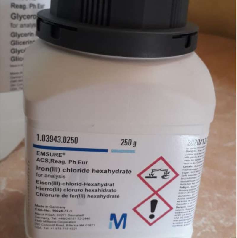 Promo Iron Iii Chloride Merck/ Fecl3/ Besi Iii Klorid Diskon 17% di ...