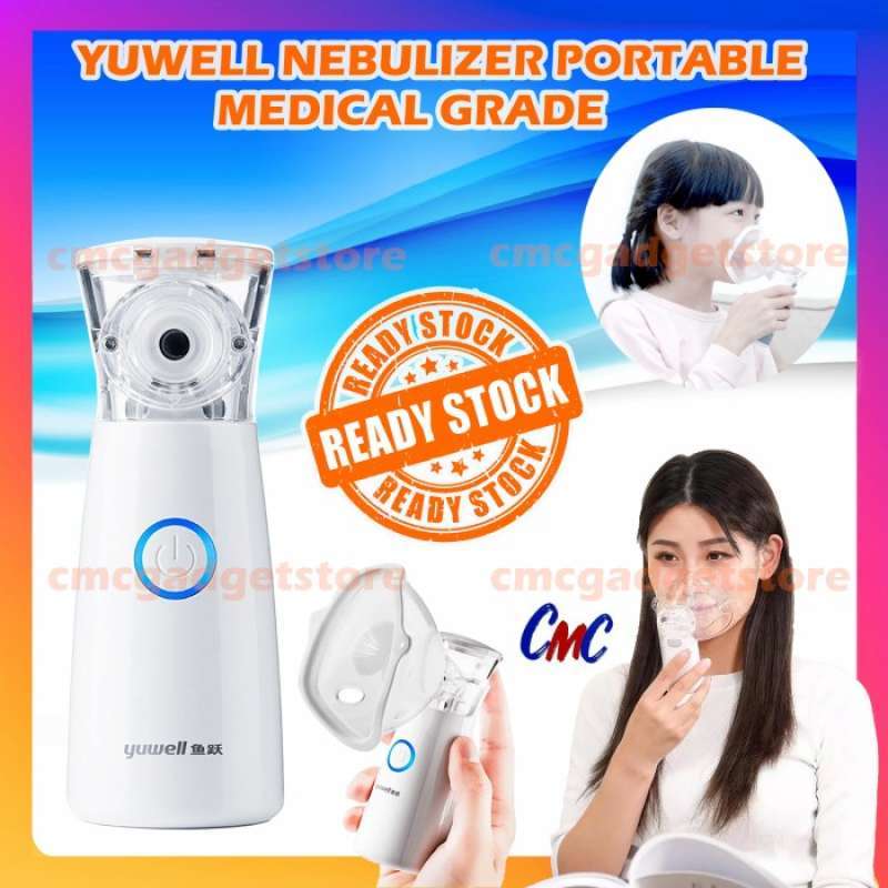 Yule Inhaler Promo Yuwell Nebulizer M102 Portable Inhaler Uap Asma Obat Sesak Napas ...